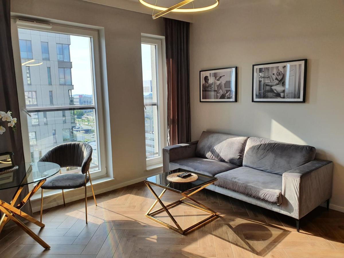 15 Pietro Sokolska 30 Towers Apartments - New- Lux- Parking- Sauna- Gym- And Good View From 15Th Floor Κατοβίτσε Εξωτερικό φωτογραφία